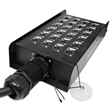 Load image into Gallery viewer, SAMP-16x8x100 - 16 Channel, 100 Foot XLR Snake Cable with Easy Disconnect Trunk

