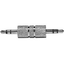 Load image into Gallery viewer, SAPT315 - 4 Pack of 1/8&quot; (3.5mm) Male to Male Stereo Adapters - Audio Gender Changers
