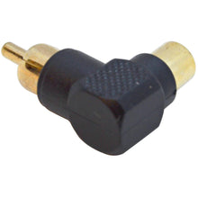 Load image into Gallery viewer, SAPT503 - 5 Pack of RCA Male to RCA Female Right Angle Cable Connectors
