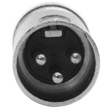 Load image into Gallery viewer, SAPT508 - 4 Pack of XLR Male to 1/4&quot; TRS Stereo Male Cable Adapters - XLR-M to 6.3mm
