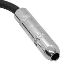 Load image into Gallery viewer, SAPT514 - 2 Pack of 6 Inch Banana Plug to 1/4 Inch TS Mono Female Patch Cables
