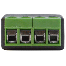 Load image into Gallery viewer, SAPT523 - Pair of 1/8&quot; (3.5mm) Stereo TRRS Male to 4 Screw AV Terminal Balun Connectors
