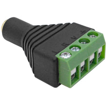 Load image into Gallery viewer, SAPT532 - Pair of 1/8&quot; (3.5mm) Stereo TRRS Female to 4 Screw AV Terminal Balun Connectors
