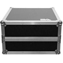 Load image into Gallery viewer, SATAC2x10 - Heavy Duty 2 Space ATA Rack Case with 10U DJ Mixer Top and Laptop Shelf
