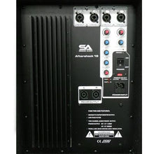 Load image into Gallery viewer, Pair of Dual 15&quot; PA DJ Speakers, Pair of Powered 18&quot; Subs, and Cables
