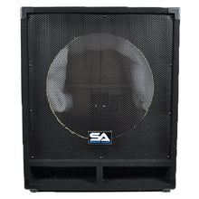 Load image into Gallery viewer, Pair of Empty 15 Inch Pro Audio Subwoofer Cabinets
