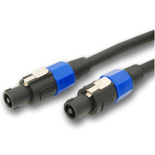 Load image into Gallery viewer, F12S25- Pack of 4 Speakon to Speakon Speaker Cables 25&#39;
