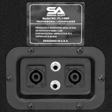 Load image into Gallery viewer, FL-15MP - Premium 15&quot; PA Floor Monitors with Titanium Horns
