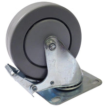 Load image into Gallery viewer, 2 Locking &amp; 2 Non-Locking 4 Inch Swivel Casters for Line Arrays and Subwoofers
