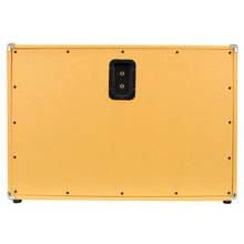 Load image into Gallery viewer, Luke-2x12C - Contemporary Empty Dual 12&quot; Guitar Cabinet - Orange Tolex/Wheat Cloth Grill

