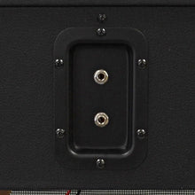 Load image into Gallery viewer, Luke-1x12V - Vintage Empty 12&quot; Guitar Cabinet - Black Tolex/Wheat Cloth Grill
