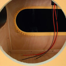 Load image into Gallery viewer, Luke-2x12TR - Traditional Empty Dual 12&quot; Guitar Cabinet - Orange Tolex/Wheat Cloth Grill
