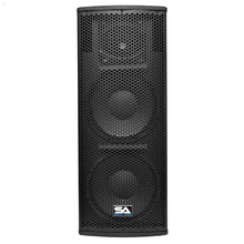 Load image into Gallery viewer, Magma-212 - Pair of  Premium Dual 12&quot; Full Range / Bi-Amp 2-Way Loudspeaker Cabinets
