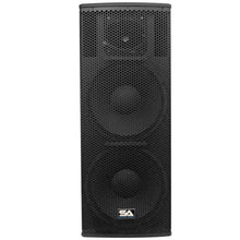 Load image into Gallery viewer, Magma-215 - Pair of  Premium Dual 15&quot; Full Range / Bi-Amp 2-Way Loudspeaker Cabinets
