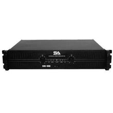 Load image into Gallery viewer, Pair of 18&quot; PA Bass Sub woofer Cabinets, Power Amplifier, and Cables
