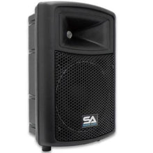 Load image into Gallery viewer, Pair of 10&quot; PA DJ Molded  Speakers and Stands
