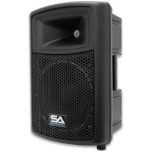 Load image into Gallery viewer, Pair of 10&quot; PA DJ Molded  Speakers and Stands
