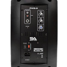 Load image into Gallery viewer, PWS-8 Pair of Powered 8&quot; PA DJ Molded Speakers

