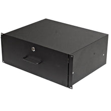 Load image into Gallery viewer, RD4U - 4 Space Metal Rack Case Locking Drawer
