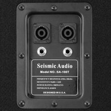 Load image into Gallery viewer, SA-100T Pair of Dual 10&quot; Pro Audio PA/DJ Speaker Cabinets Titanium Horns
