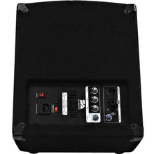 Load image into Gallery viewer, SA-10MT-PW - Pair of Powered 2-Way 10&quot; Floor / Stage Monitors Wedge Style with Titanium Horns

