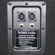Load image into Gallery viewer, Pair of 15&quot; PA Speakers, 10&quot; Floor Monitors, and 4 Cables
