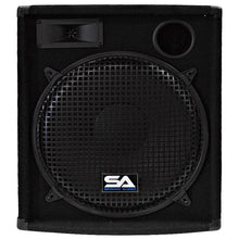 Load image into Gallery viewer, Pair of 15&quot; Compact DJ / PA Speaker Cabinets and Tripod Stands
