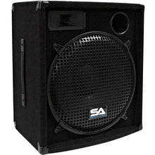 Load image into Gallery viewer, Pair of 15&quot; Compact DJ / PA Speaker Cabinets and Tripod Stands
