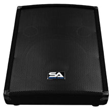 Load image into Gallery viewer, Pair of 15&quot; Floor / Stage Monitors Wedge Style

