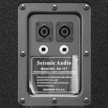 Load image into Gallery viewer, SA-15T - Pair of 15 Inch PA / DJ / Band Speaker Cabinets with Titanium Horns
