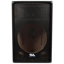 Load image into Gallery viewer, Empty 15 Inch PA / DJ / Band Speaker Cabinet with Titanium Horns
