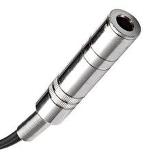 Load image into Gallery viewer, SA-iREQES6i - Pair of 6 Inch Headphone Extender/Adapter Cable Right Angle 1/8&quot; (3.5mm) Male to 1/4&quot; TRS Female
