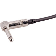 Load image into Gallery viewer, SA-QFSMR1 - Pair of 1 Foot Mono 1/4 Inch Female to Right Angle Male Audio Extension Cables
