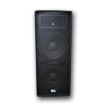 Load image into Gallery viewer, Pair of Dual 15&quot; PA Speakers and Two 18&quot; Subwoofer Cabinets
