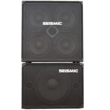 Load image into Gallery viewer, 4x10 Bass Guitar Speaker Cabinet with Horn and 1x15 Bass Guitar Cabinet
