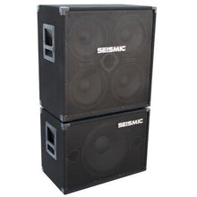 Load image into Gallery viewer, 4x10 Bass Guitar Speaker Cabinet with Horn and 1x15 Bass Guitar Cabinet
