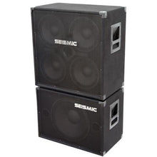 Load image into Gallery viewer, 4x10 Bass Guitar Speaker Cabinet with Horn and 1x15 Bass Guitar Cabinet
