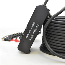 Load image into Gallery viewer, SACB-16x4x100 - 16 Channel XLR Low Profile Snake Cable - 100 Feet
