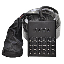 Load image into Gallery viewer, SACB-24x4x100 - 24 Channel XLR Low Profile Snake Cable - 100 Feet
