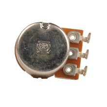 Load image into Gallery viewer, 8 Pack of 250k Ohm Logarithmic Taper Volume Pots with Coarse Knurled Split Shaft

