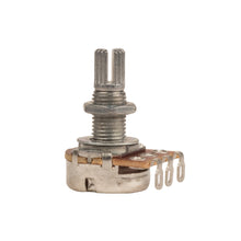 Load image into Gallery viewer, 8 Pack of 500k Ohm Logarithmic Taper Volume Pots with Coarse Knurled Split Shaft
