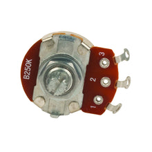 Load image into Gallery viewer, Replacement Linear Taper Tone Pot B250K-Ohm with Coarse Knurled Split Shaft
