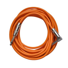 Load image into Gallery viewer, Colored 20 Foot Right Angle to Straight Guitar Cables (6 Pack)
