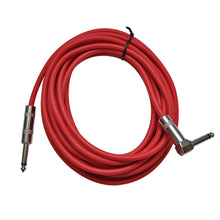 Load image into Gallery viewer, Colored 20 Foot Right Angle to Straight Guitar Cables (6 Pack)
