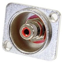 Load image into Gallery viewer, SAPT238 (5 Pack) - RCA Female Panel Mount Connectors - Red
