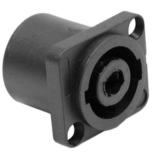 Load image into Gallery viewer, SAPT240 - 4 Pole Speakon Panel Mount Connector

