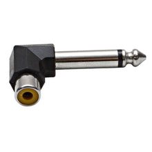 Load image into Gallery viewer, SAPT102 (2 Pack) - RCA Female to 1/4&quot; Right Angle Male Adapter
