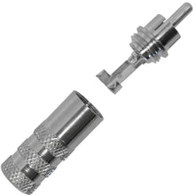 Load image into Gallery viewer, SAPT244 - Long Body Nickel Plated RCA Connector (4 Pack)
