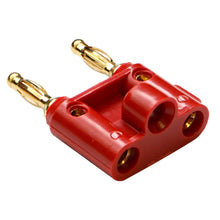Load image into Gallery viewer, Banana Connectors - 10 Pack of Red
