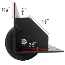 Load image into Gallery viewer, Dual Wheel Kit for PA Speaker Cabinets
